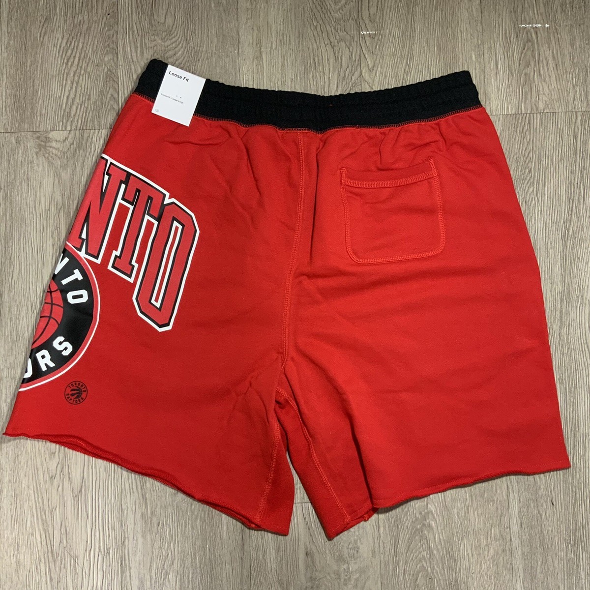 New Men's Toronto Raptors Nike Red 75th Anniversary Courtside