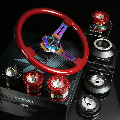 NRG 150H HUB+GOLD CHROME GEN 2.5 QUICK RELEASE+3"DISH IRIDIUM STEERING ...