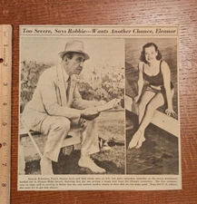 LAWSON ROBERTSON ELEANOR JARRETT from 1936 Philadelphia Newspaper