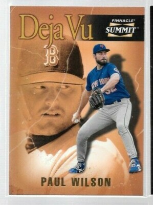 1996 Summit Deja Vu Paul Wilson/Roger Clemens #152 Mets/Red Sox