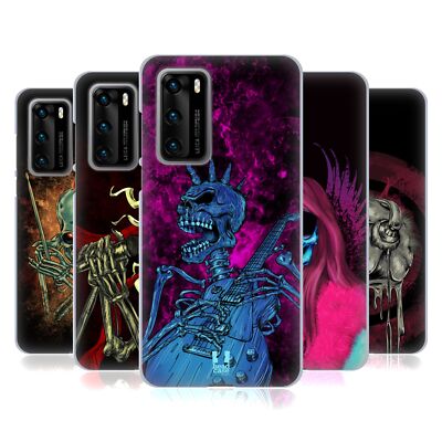 HEAD CASE DESIGNS SKULL OF ROCK SOFT GEL CASE FOR HUAWEI PHONES 4