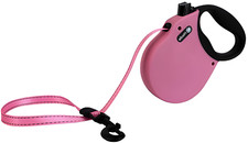 alcott P.A.W. PAW11548 Expedition Retractable Leash Pink L Dog Puppy 16' Flat