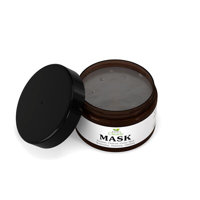 MASK, Deep Pore Cleansing and Clarifying Charcoal and Hyaluronic Acid Face Mask