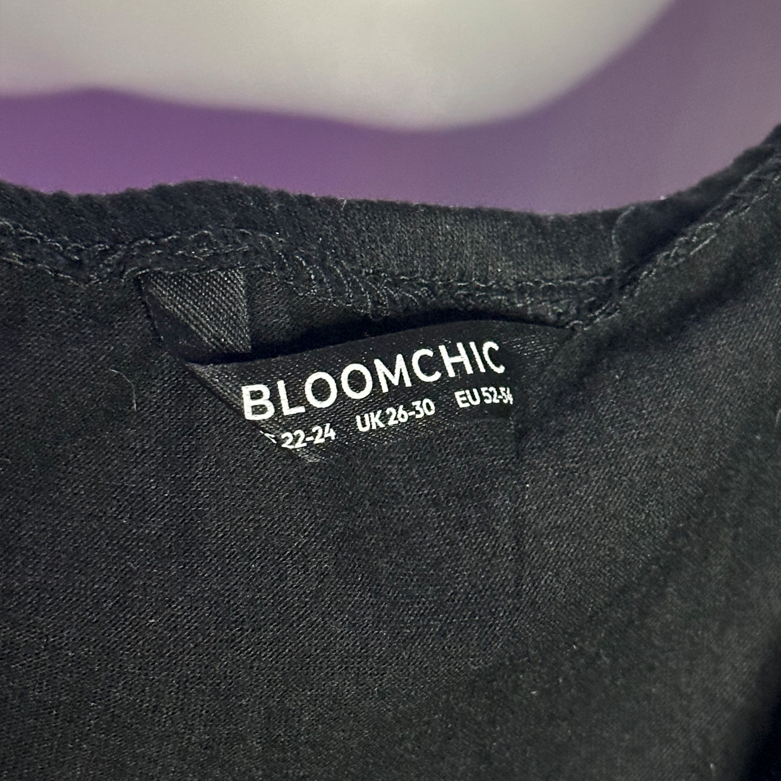 Bloomchic - black spaghetti strap drawstring dres… - image 2