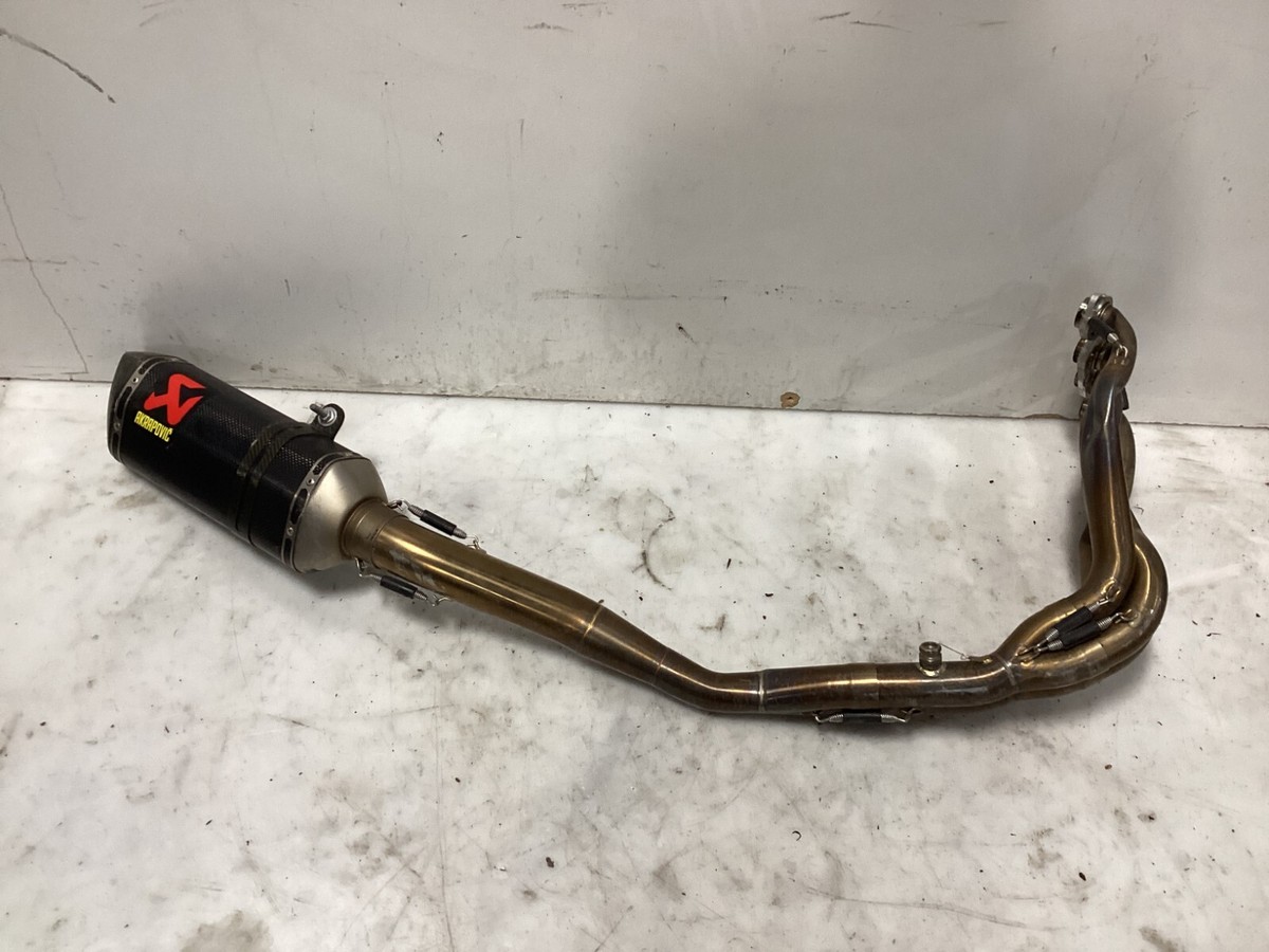 2024 13-25 KAWASAKI NINJA ZX6R ZX636 ZX 636 AKRAPOVIC FULL RACING