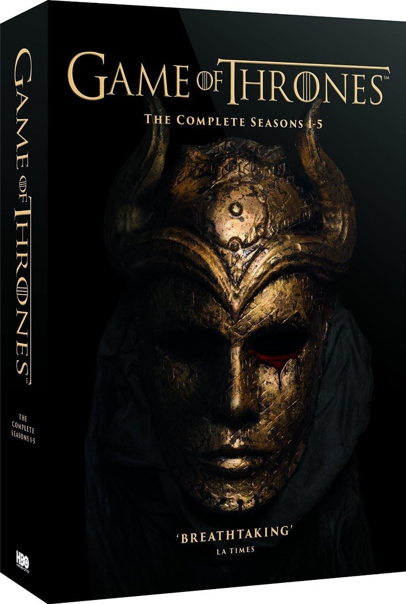 GAME OF THRONES COMPLETE SERIES 1-5 DVD BOXSET SEASON