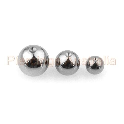 5 x Surgical Steel Captive Balls Body Piercing Jewellery Spare Parts - Picture 1 of 4