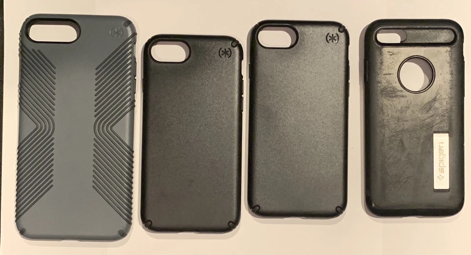 FUNDAS IPHONE 3-SPECK NUEVAS 1-UAGIDS USADAS TOTAL 4 FUNDAS Foto 2 de 4