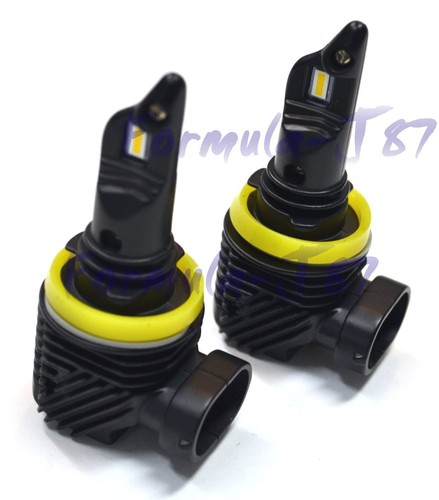 LED M10 H16 64219 Yellow Two Bulbs Fog Light Replacement Upgrade Stock Lamp Fit - Picture 2 of 12