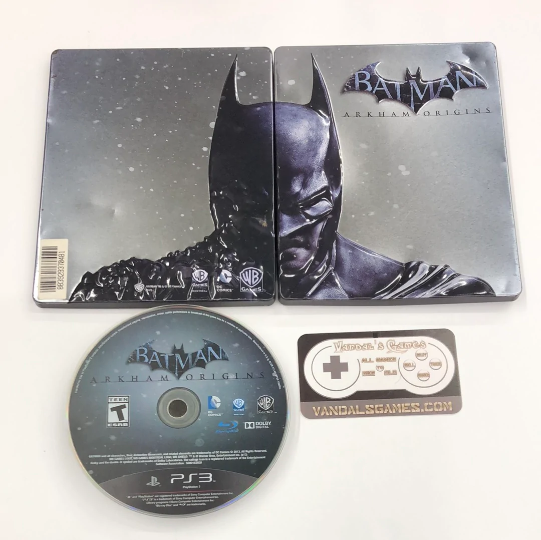 3-Piece Batman Arkham Origins Printed Gaming Console And Controller Sticker  For PlayStation 4 (PS4) price in UAE, Noon UAE