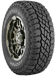 Pneu Cooper Discoverer S/T Maxx 265/70R16 évite les crevaisons sur piste