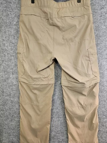 Outdoor Life Pants Men's Convertible Elastic Waist Tactical Cargo Hike NEW 34x29 - Picture 2 of 3
