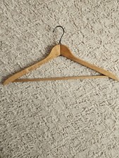 Vintage Robert Hall Clothes Wood Coat Hanger Mid Century 15  
