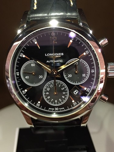 NEW Authentic LONGINES HERITAGE AUTOMATIC L2.750.4560 41MM S/S Box/Papers** - Picture 3 of 9