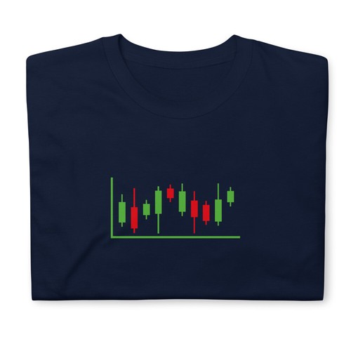 Camiseta con logotipo con palitos de velas para comerciante de valores - Imagen 10 de 13