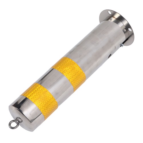 Barrera de estacionamiento poste de bolardo de seguridad de acero inoxidable 55 cm barrera de pila de estacionamiento - Imagen 4 de 23