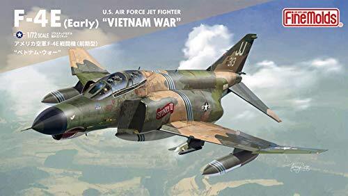 FineMolds 1/72 AIRCRAFT US AIR FORCE JET FIGHTER F-4E Early VIETNAM WAR kit FP41 - Picture 14 of 14