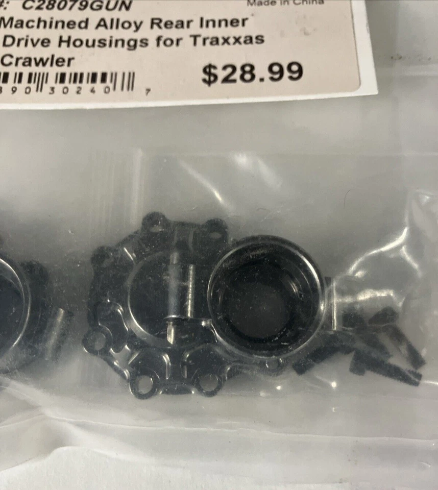 C28079GUN Integy Rear Inner Portal Drive Housings TRX4 Crawler - Image 2 of 4