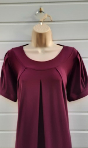 TUINC DRESS,SMOCK,CASUAL,60'S,70'S,80'S REPRO-VINTAGE STYLE,TIANA B,SIZE 10 APP - Picture 3 of 7