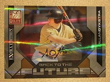 2009 DONRUSS ELITE EXTRA EDITION BACK TO THE FUTURE #1 ALLAN DYKSTRA  AUTO 80/99