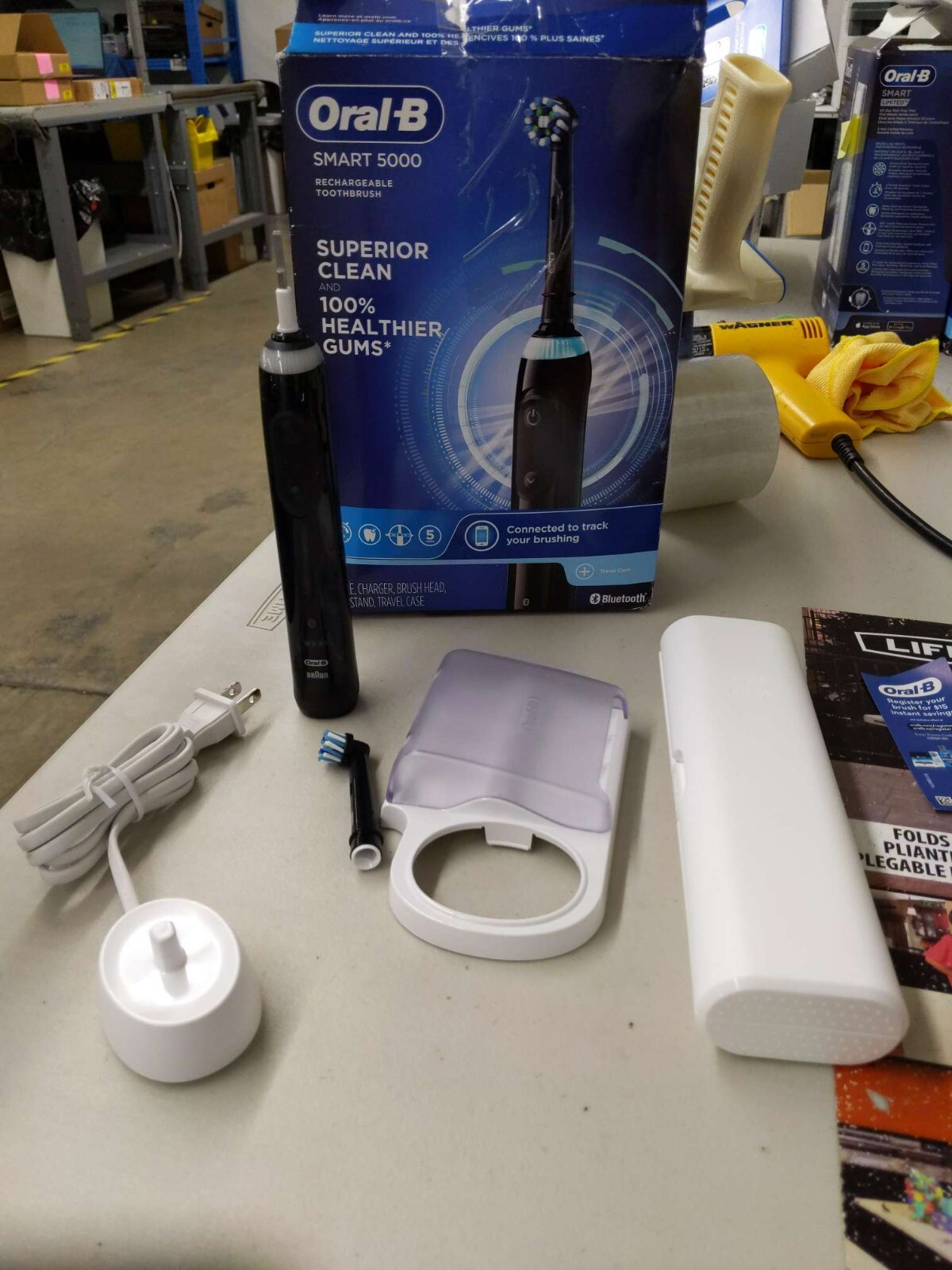 Oral-B Pro 5000 Smart Electric Toothbrush with Bluetooth , B