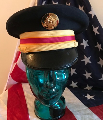 Bancroft Military Caps visor hat /sz 7 