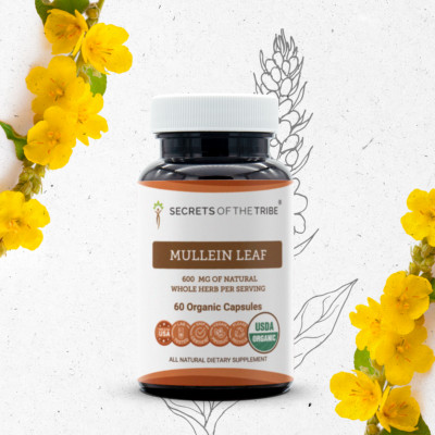 Secrets Of The Tribe Mullein Leaf, 300 mg