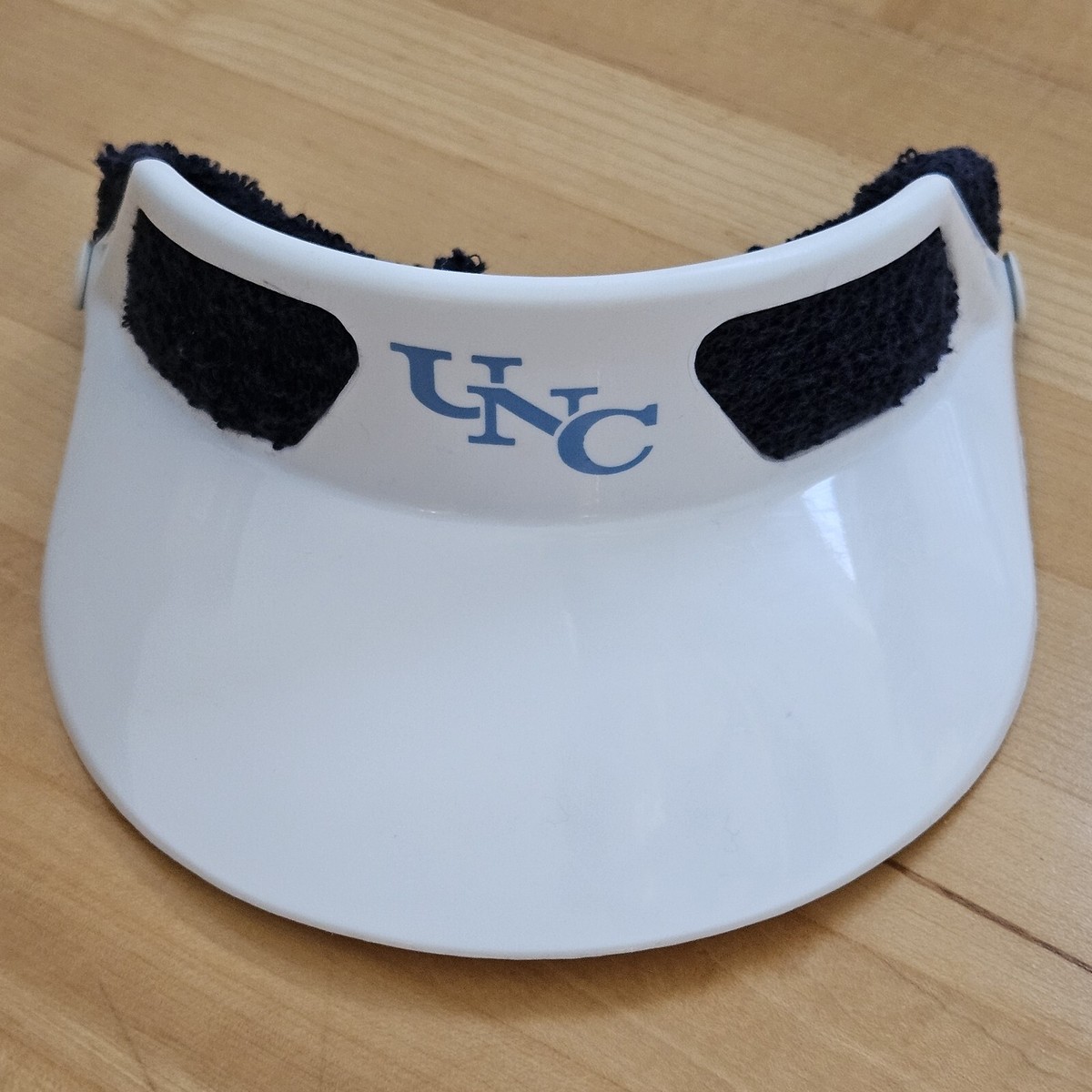 Vintage UNC Chapel Hill TarHeels Hat STACO Visor Plastic USA Made