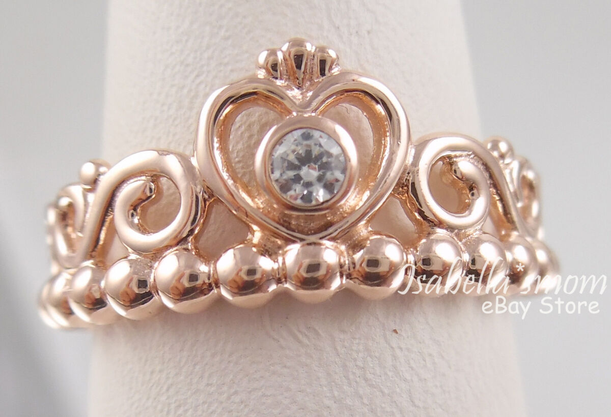 Princess Tiara Crown Ring Pandora Rose