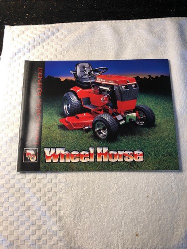 NOS 1986 Toro Wheel Horse Lawn & Garden Brochure Catalog Vintage