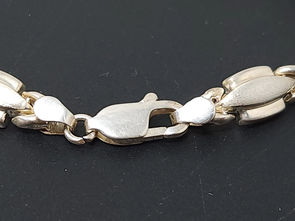 Brazalete de eslabones de tenis vintage Silpada de plata de ley de 7" Foto 4 de 4