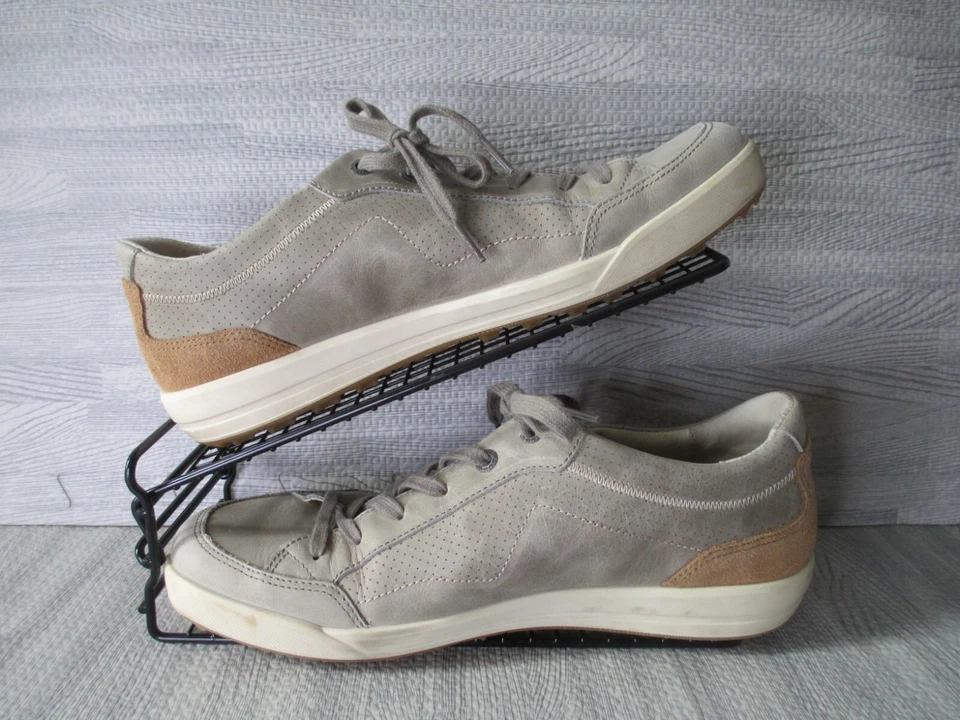 Lowa Merion Trainers Womens UK 8.5 Light Green Leather Hiking Shoes US 10.5 - Image 2 of 4