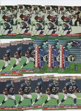 NEW YORK GIANTS GEORGIA BULLDOGS RODNEY HAMPTON 50 CARD LOT- FREE SHIPPING