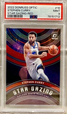 JERSEY # MATCH! 2022-23 Panini Donruss Optic Stephen Curry Red 30/99! WARRIORS!