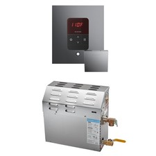 Mr Steam R05C10BL0000 Ms Itempo Square Package 5 kW 5000 W - Brilliant Black