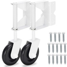 Gate Wheel, Spring Loaded Gate Caster, Heavy Duty Wooden Fence Gate Caster Wh...