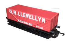 HORNBY LWB ORE / COAL WAGON D.R. LLEWELLYN ABERDARE NO 55 R6721 NR MINT