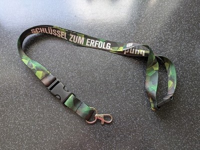 NEU Schlüsselband Bundeswehr Karriere Schlüssel Erfolg Schlüsselanhänger Lanyard