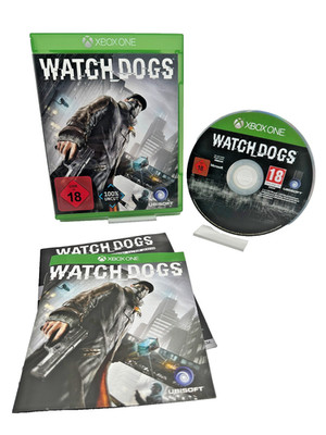 Watch Dogs Xbox One Spiel mit OVP & Anleitung sehr guter Zustand USK18 Hacker