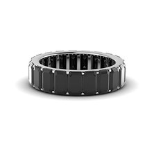 Sterling Silver Black Onyx Ring Party wear Gift for Womens and Girls Size US 6