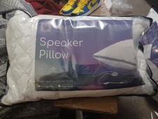 SoundAsleep Musical Speaker Pillow Built-In Speakers with adapter for Sleep Aid
