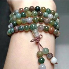 Natural agate beads 108 pcs 6MM