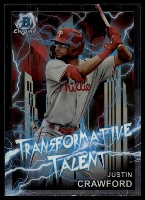 2023 Bowman Draft Justin Crawford #TT-19 Transformative Talent