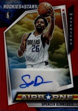 2021-22 Panini Chronicles Airborne #AIR-SDW Spencer Dinwiddie Mavericks AUTO