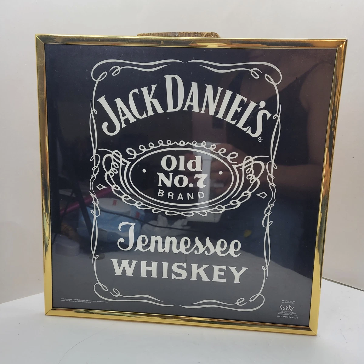 Jack Daniel's ウエスタンスタイルミラー Whiskey Mirror In Jack Daniel'S Advertising Collectibles for sale