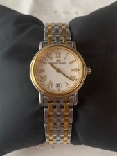 Maurice Lacroix Two Tone Watch 25mm Rare Mens Dress Watch