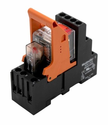 Weidmüller RCM 570730 Steckrelais + SCM-I 4CO Sockel + EM 06 LED-Modul -unused-