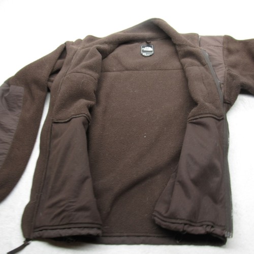 The North Face Jacket Mens Large Brown Denali Fleece Full Zip Hybrid Hiking READ - Picture 5 of 14