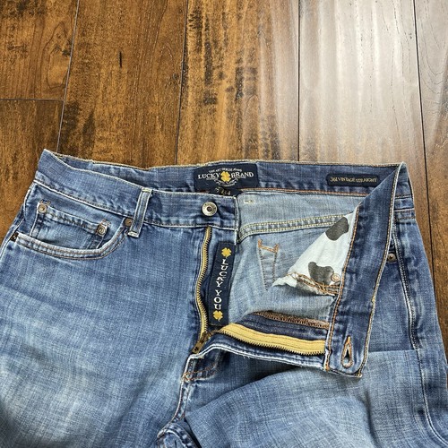 LUCKY BRAND Men’s Jeans 361 Vintage Straight Medium Wash Size 34 x 34 - Picture 3 of 16