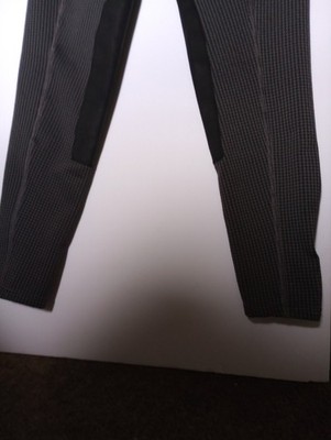 Women's KERRITS dark grey equestrian horse riding breeches breeches sz S MINT